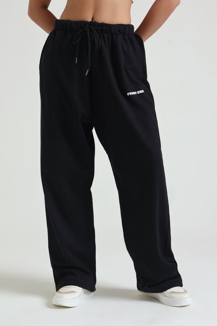 Black Heavyweight Loose Fit Joggers