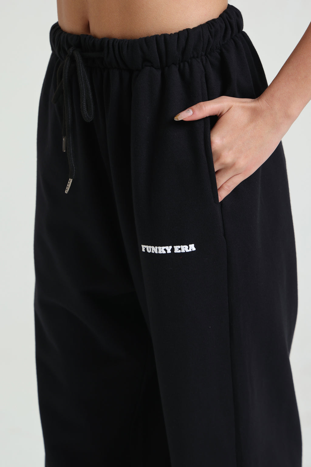 Black Heavyweight Loose Fit Joggers