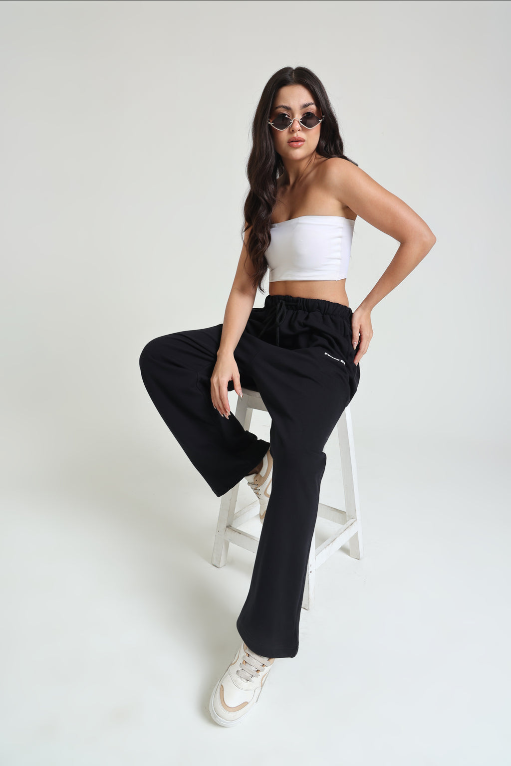 Black Heavyweight Loose Fit Joggers