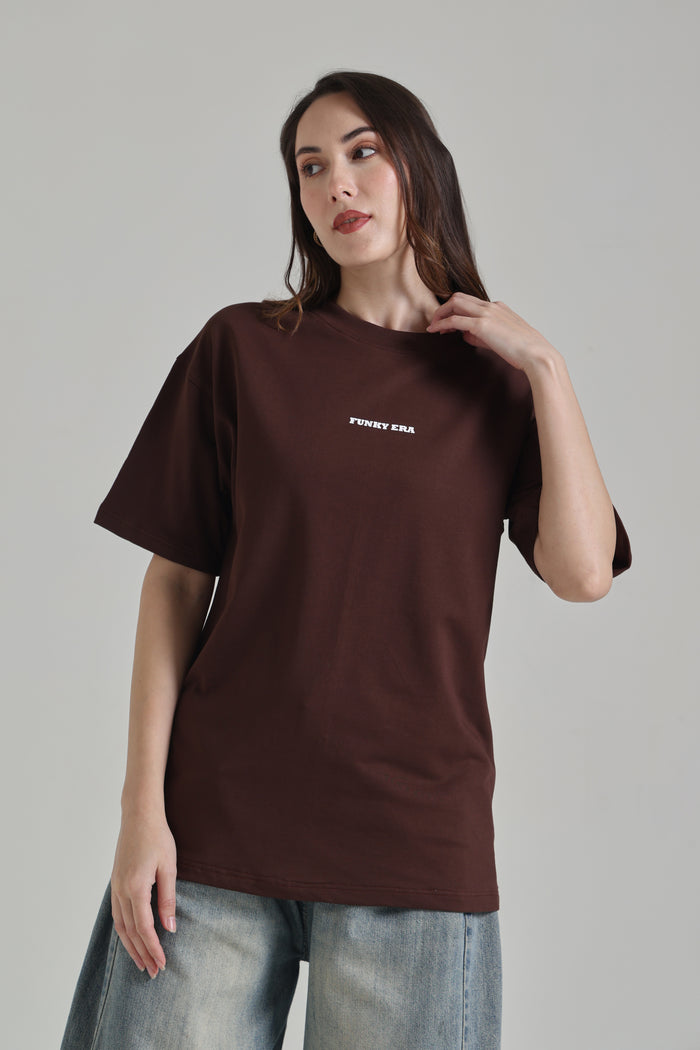 Coffee Signature Oversized T-Shirt