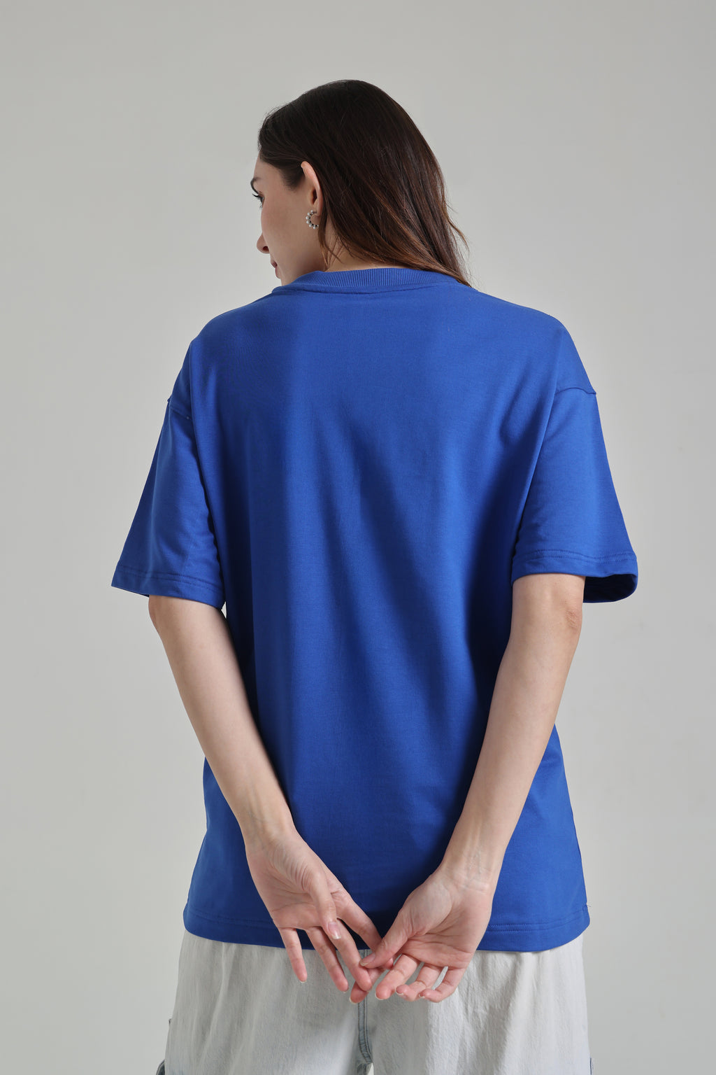 Royal Blue Signature Oversized T-Shirt