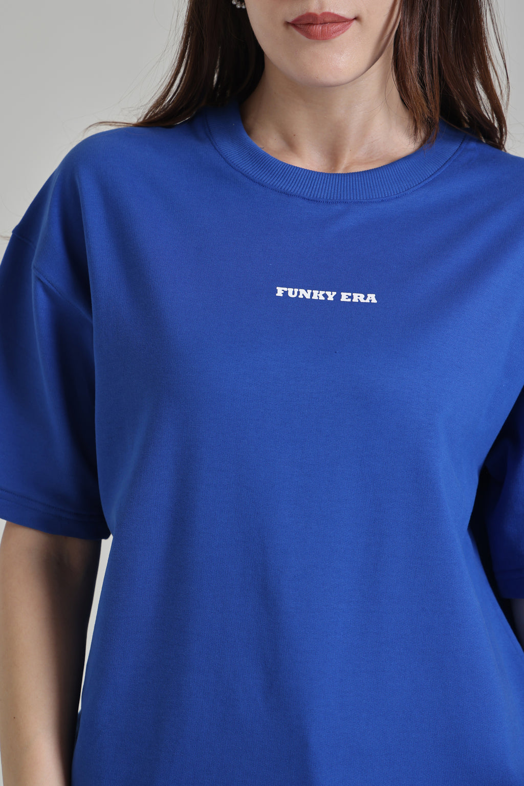 Royal Blue Signature Oversized T-Shirt