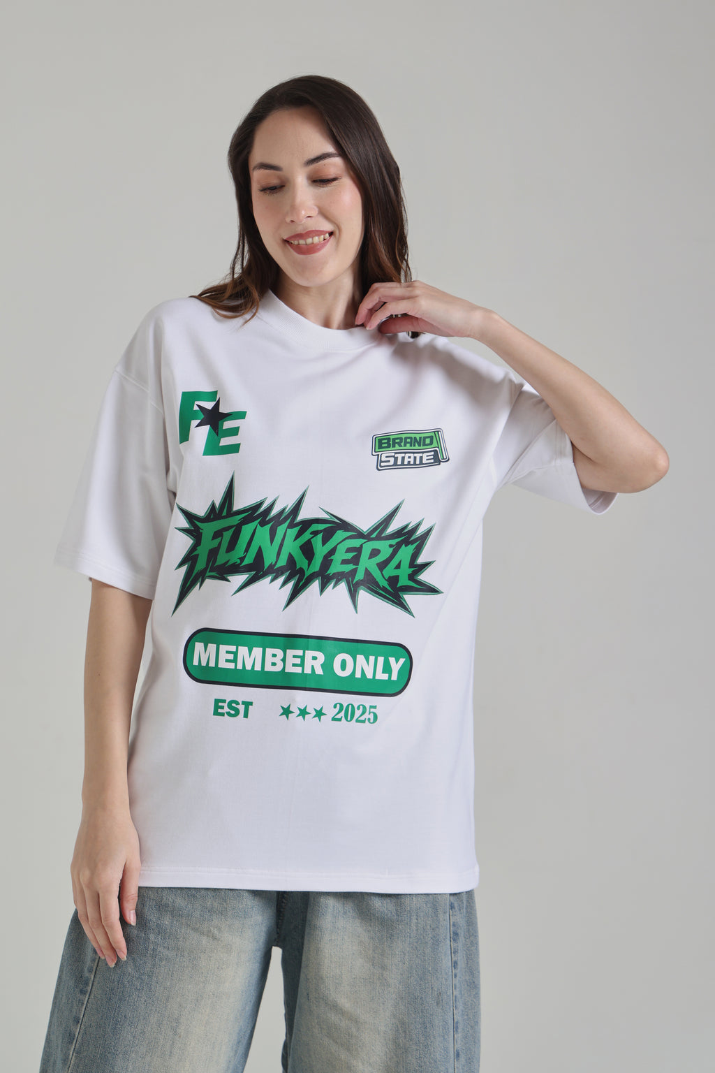 Porsche Racing Edition White Oversized T-shirt