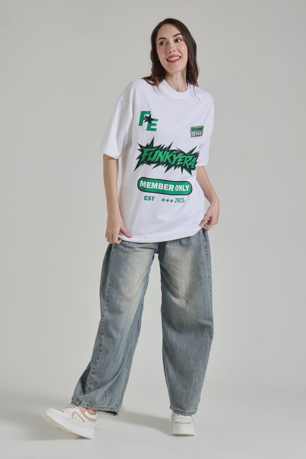 Porsche Racing Edition White Oversized T-shirt