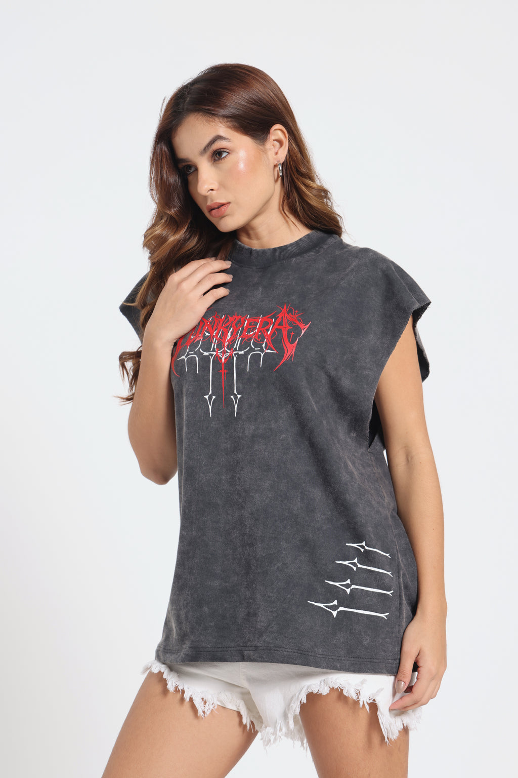 Acidwash Black Silglism Desing Tank