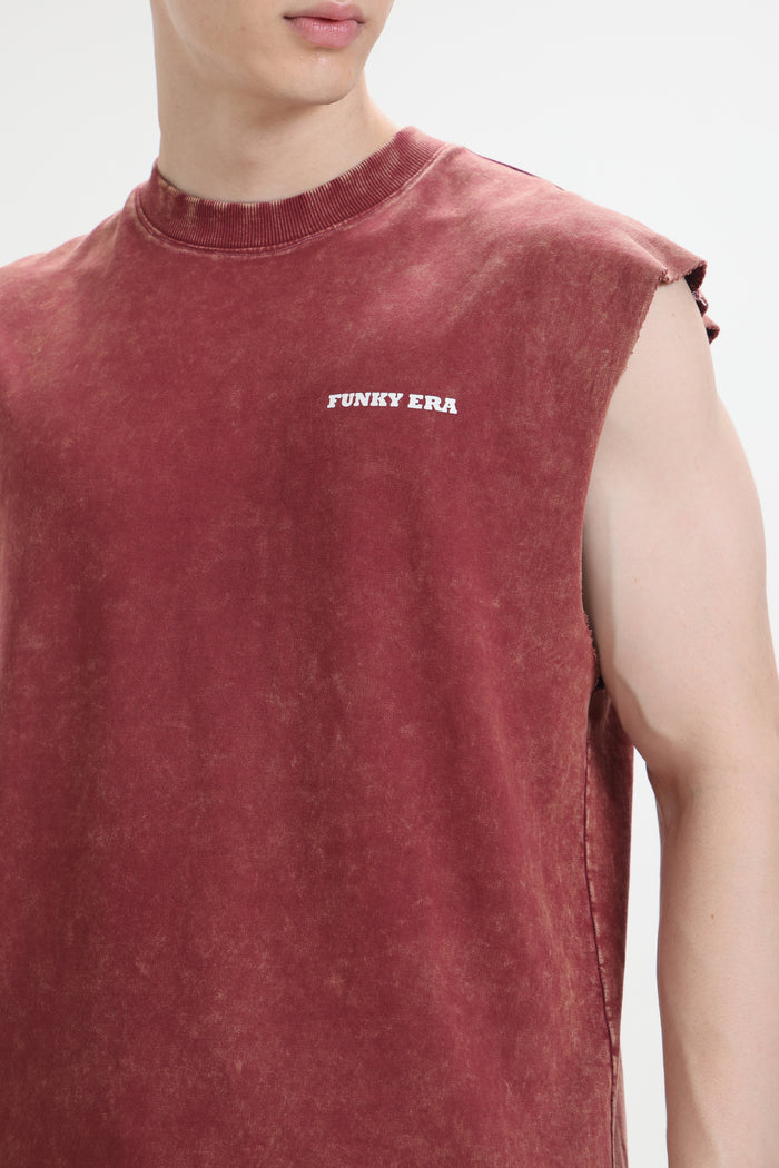 Acid Wash Red Rust Signature Tank