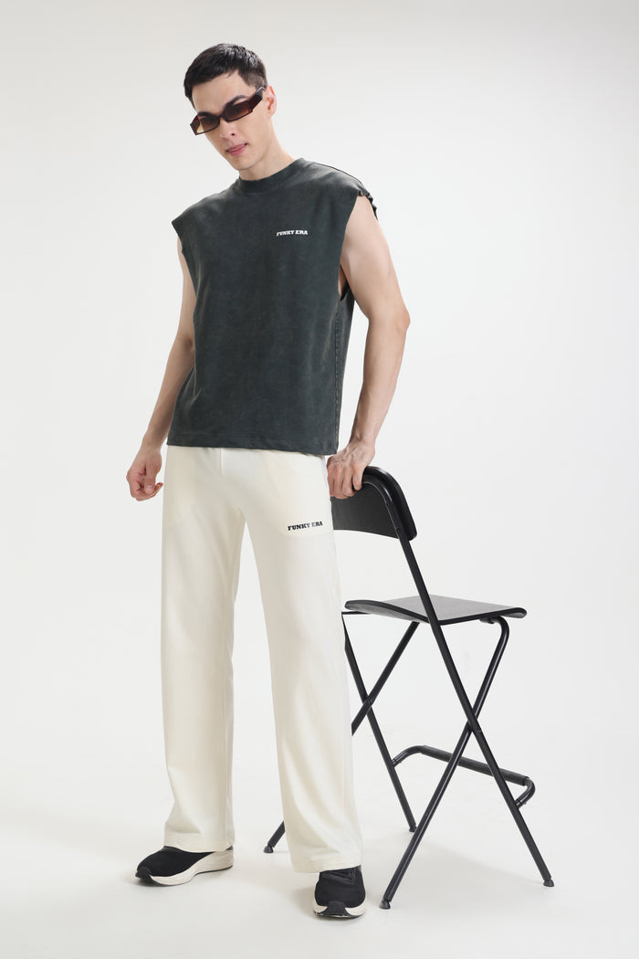 Acid Wash Olive Signature Tank
