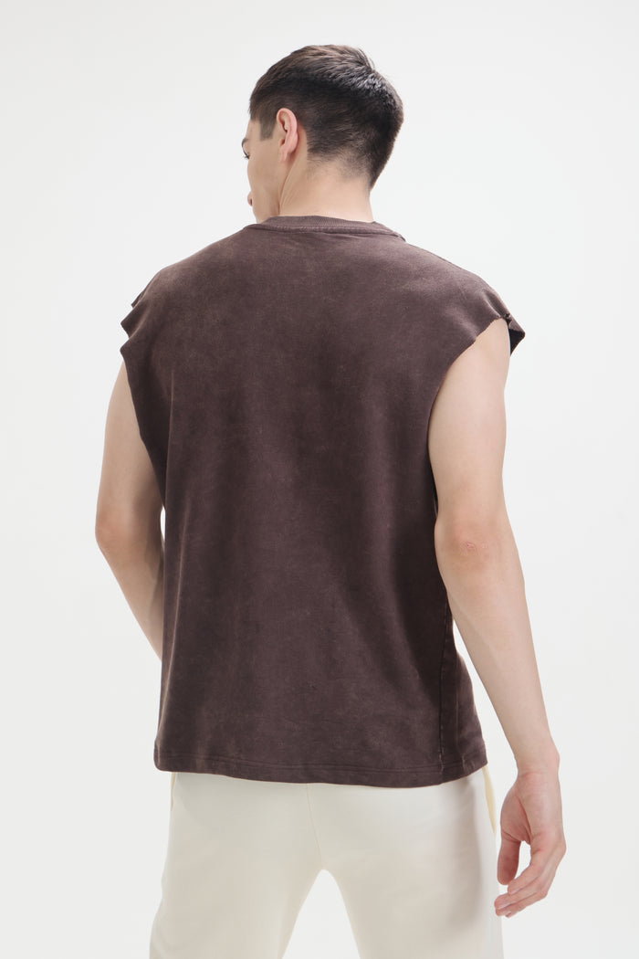 Acid Wash Dark Brown Signature Tank