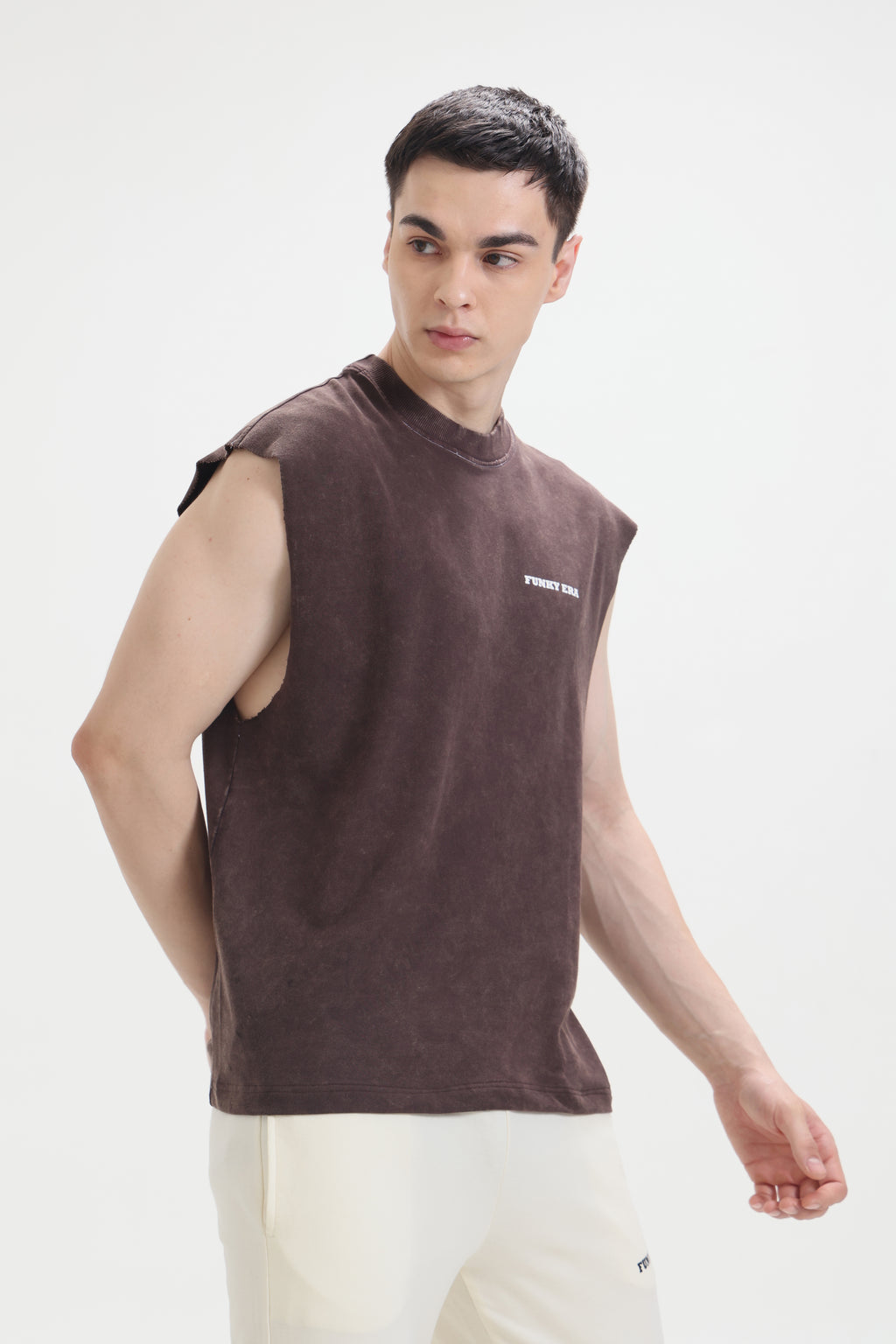 Acid Wash Dark Brown Signature Tank