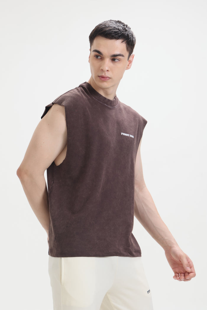 Acid Wash Dark Brown Signature Tank