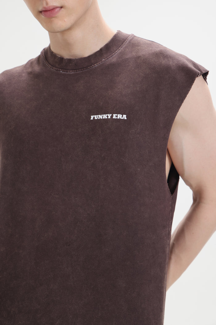 Acid Wash Dark Brown Signature Tank