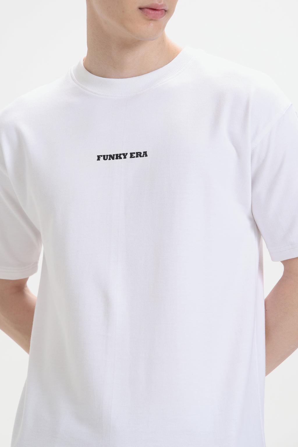 White Signature Oversized T-Shirt