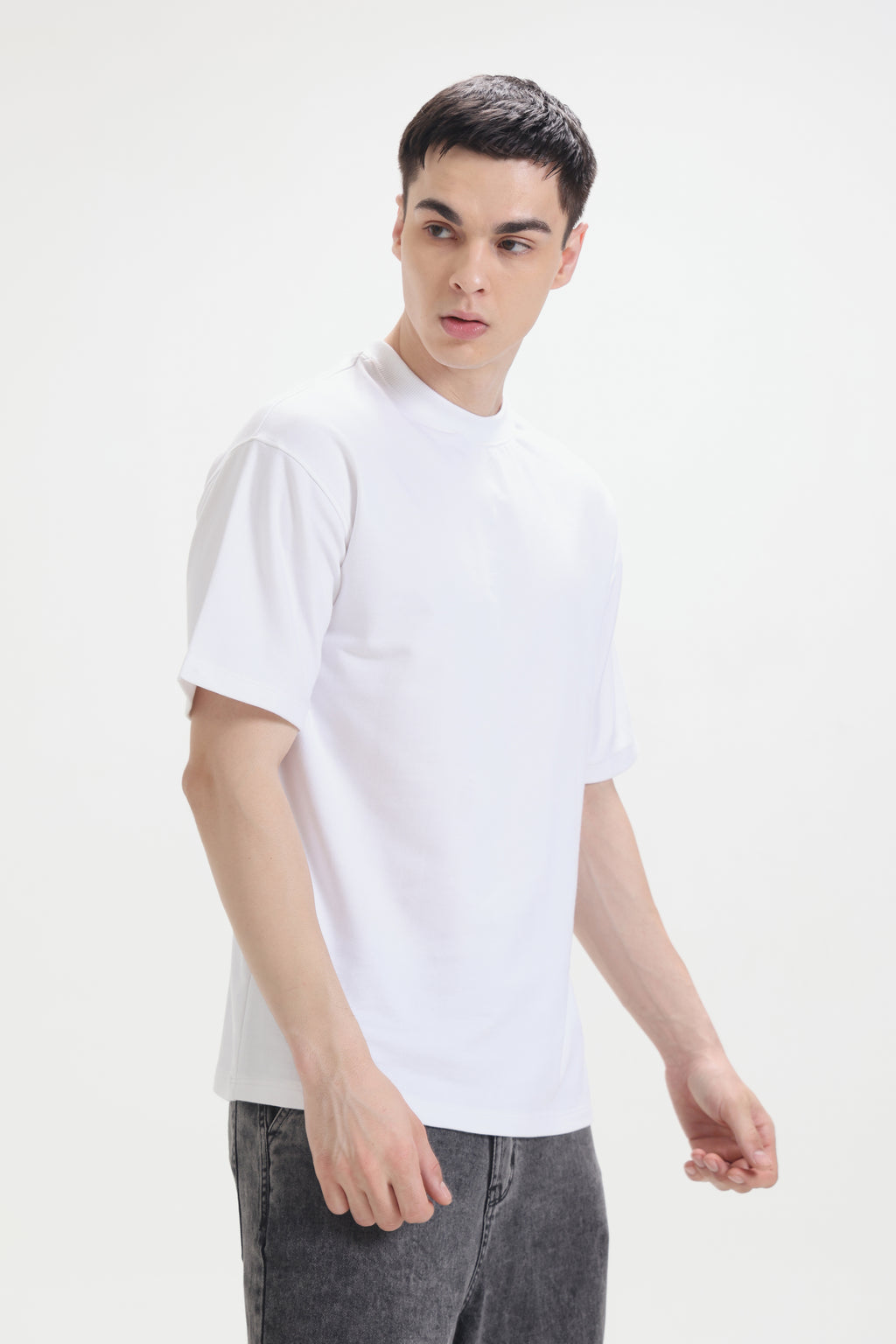 White Plane Oversized T-Shirt