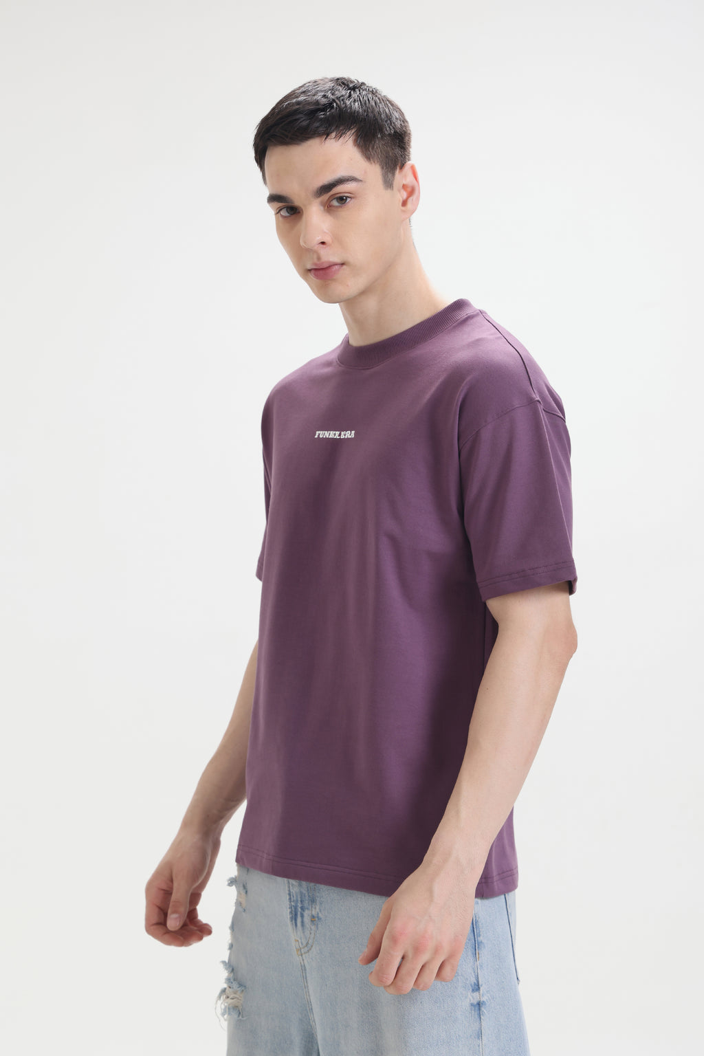 Grape Signature Oversized T-Shirt