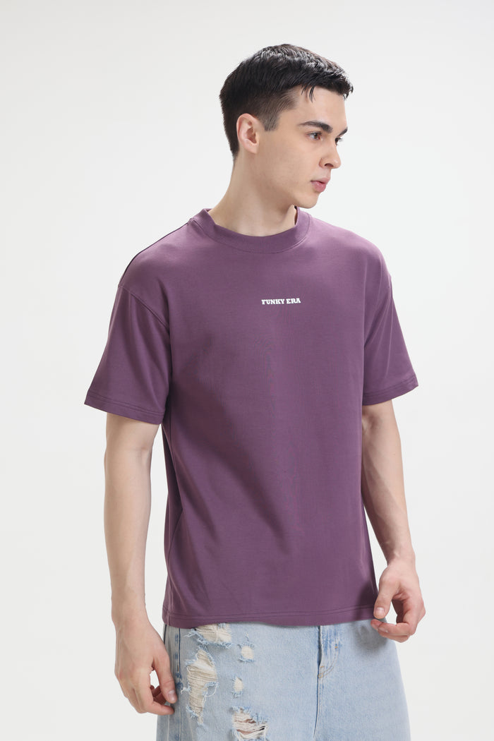 Grape Signature Oversized T-Shirt