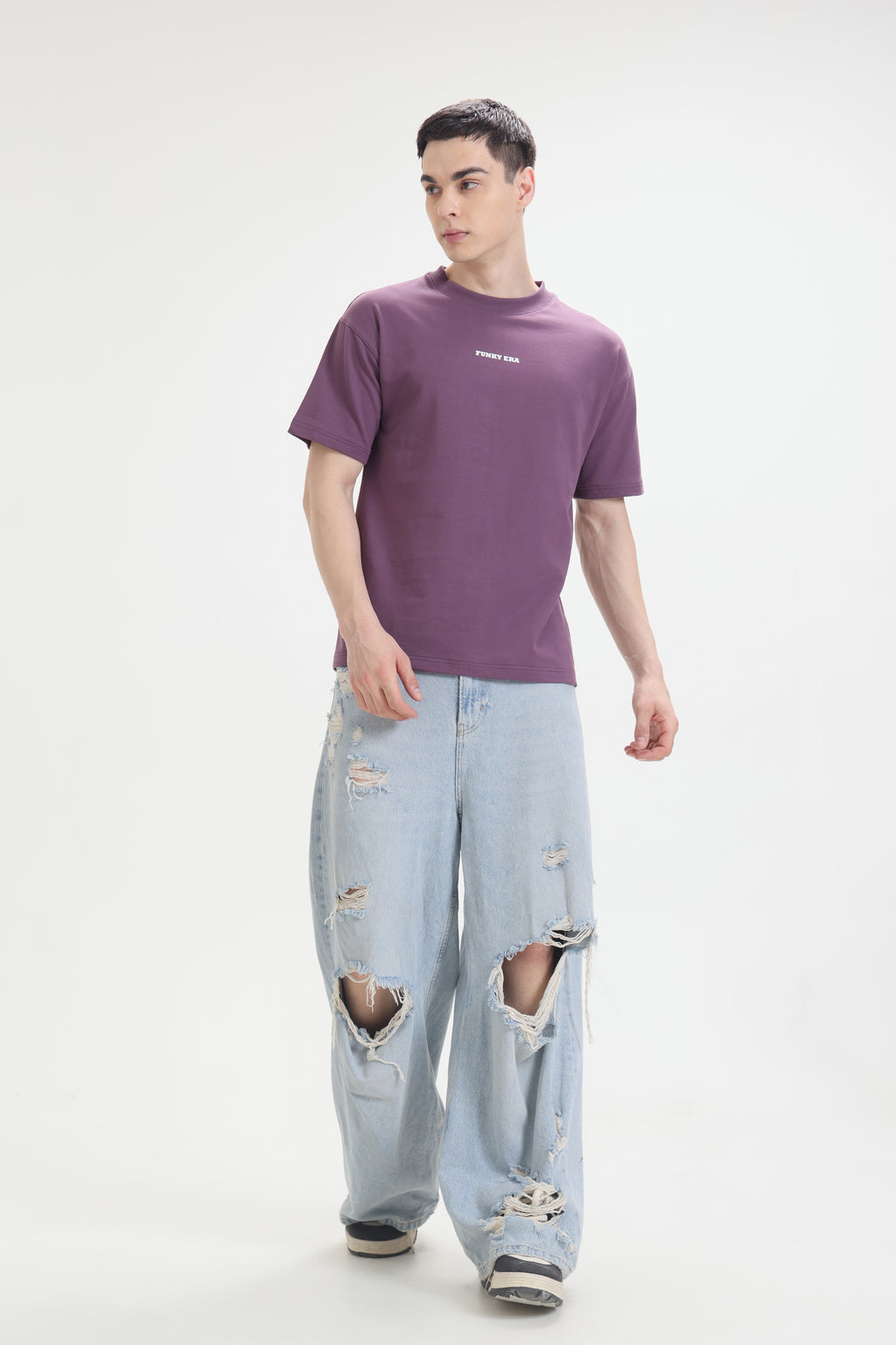 Grape Signature Oversized T-Shirt
