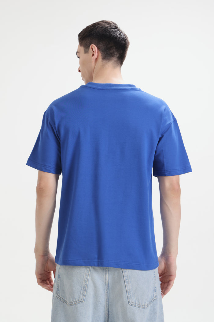 Royal Blue Signature Oversized T-Shirt