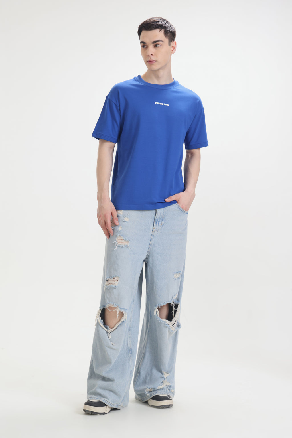 Royal Blue Signature Oversized T-Shirt