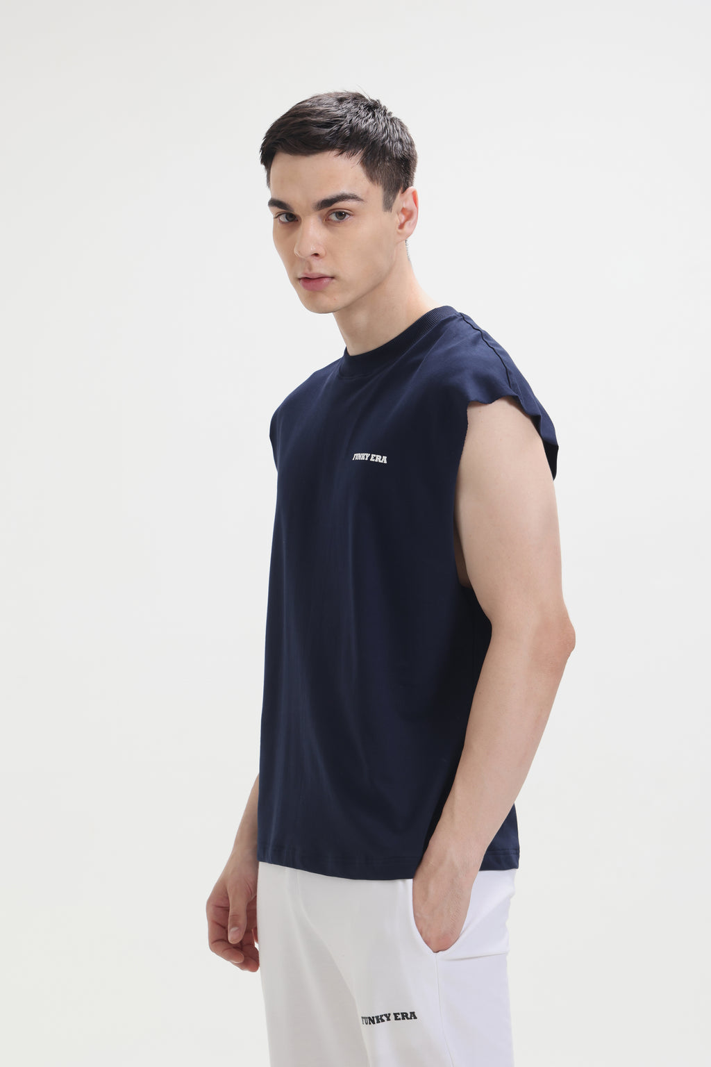 Navy Blue Signature Tank