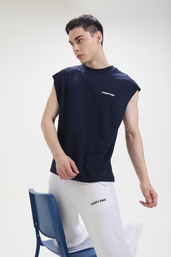 Navy Blue Signature Tank