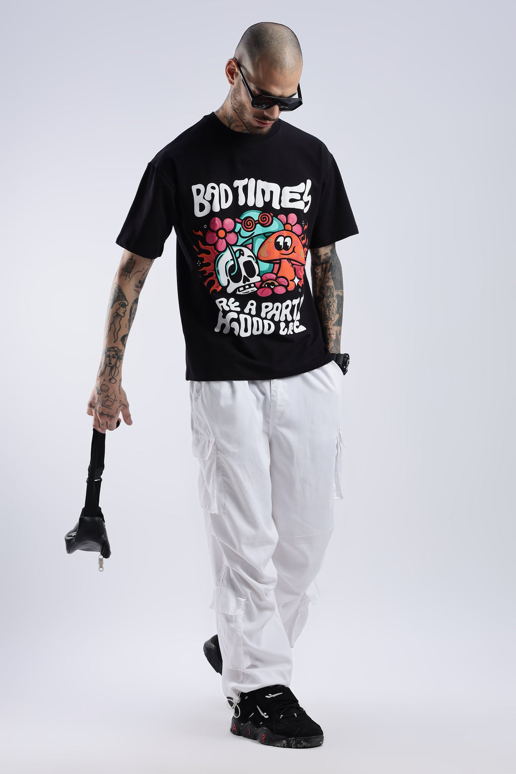 Bad Times Are a Part of a Good Life Oversized Tee