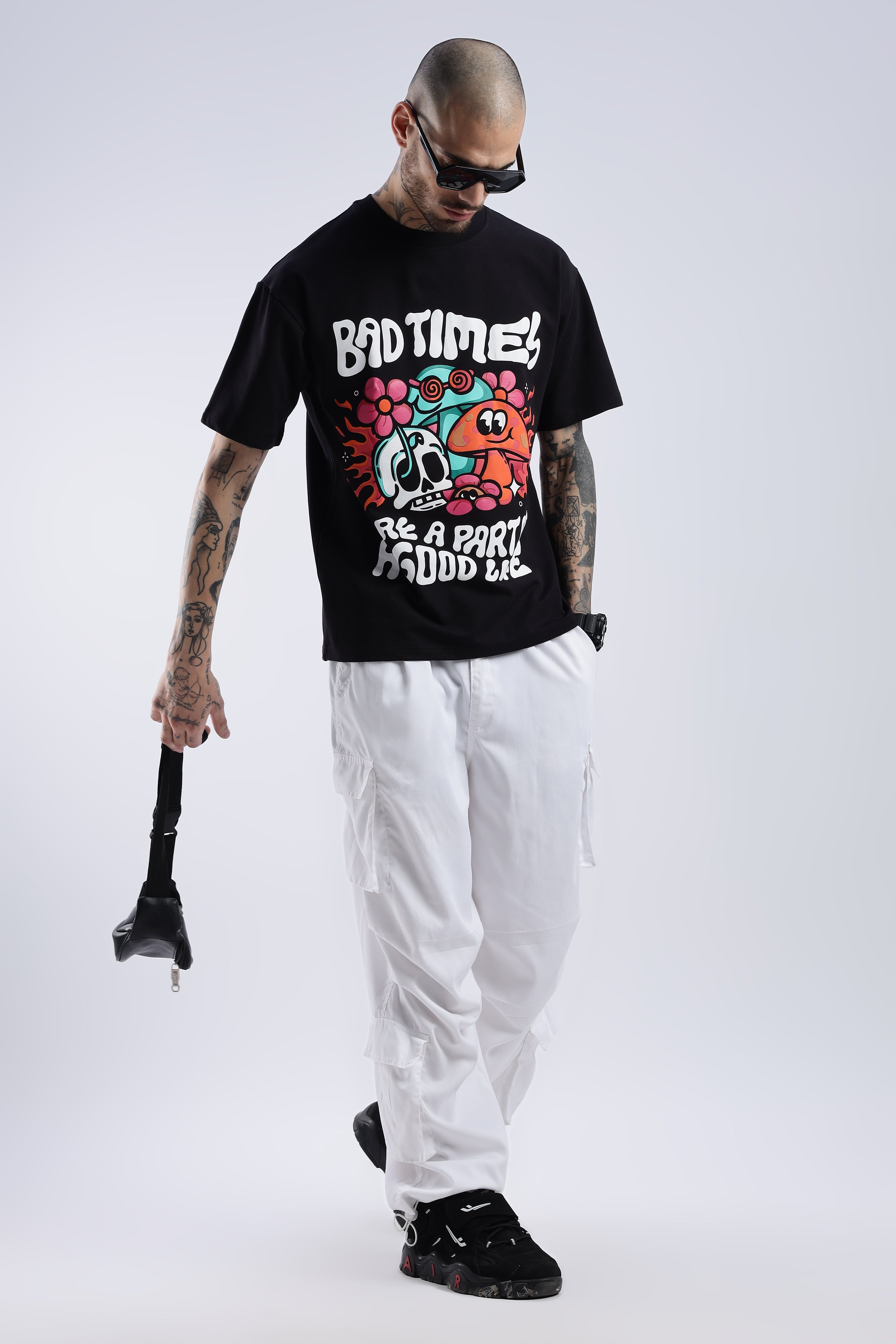 Bad Times Are a Part of a Good Life Oversized Tee