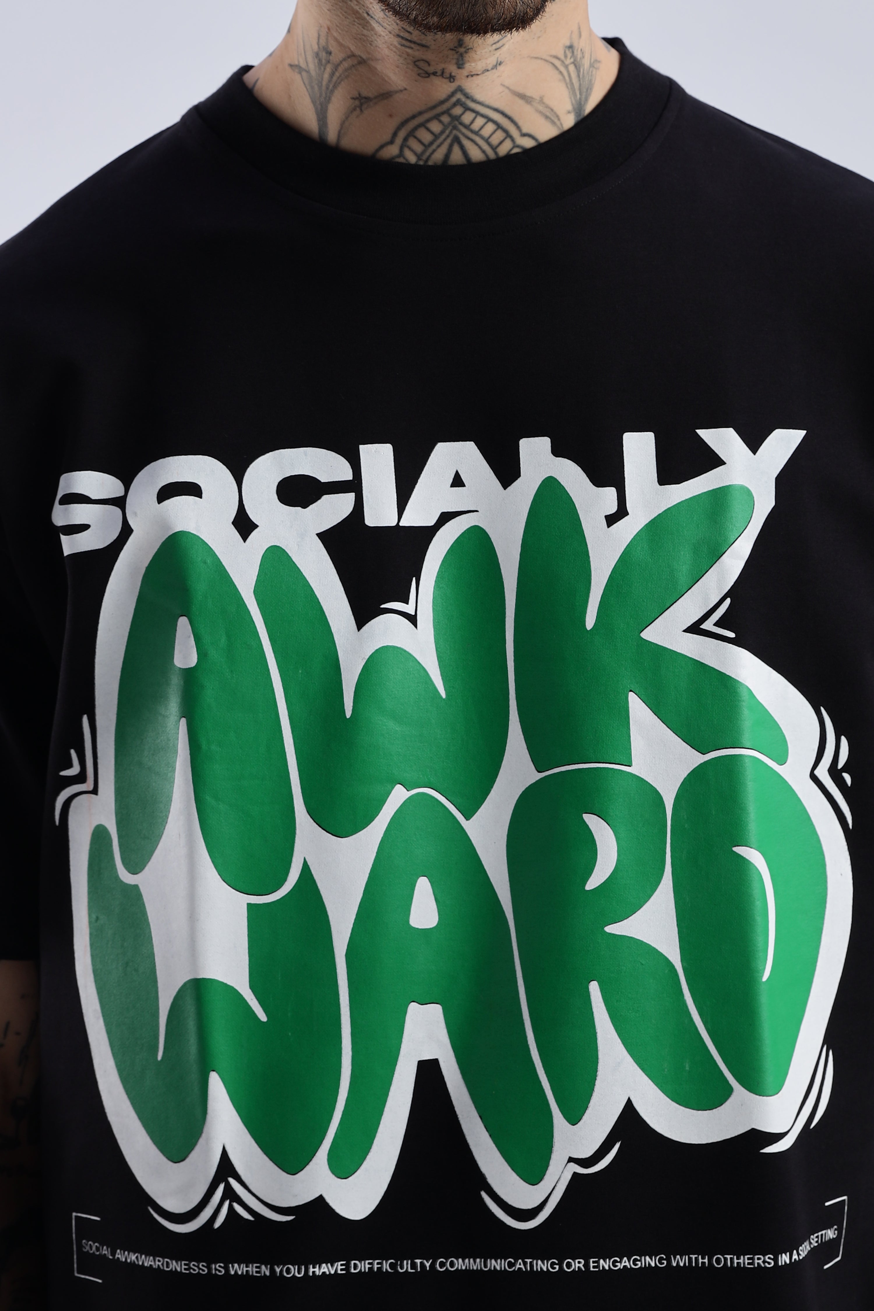 Socially Awkward Oversized Tee