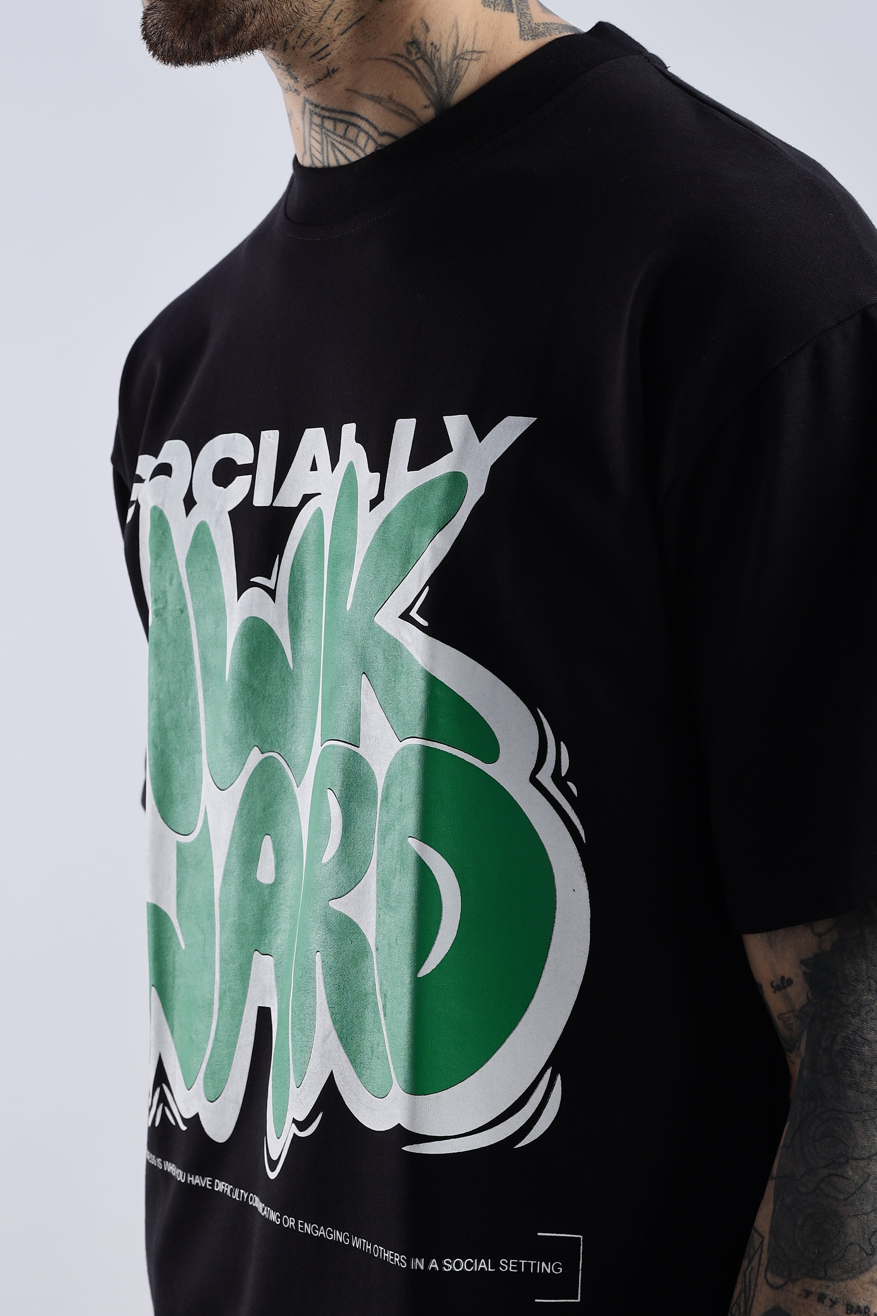 Socially Awkward Oversized Tee