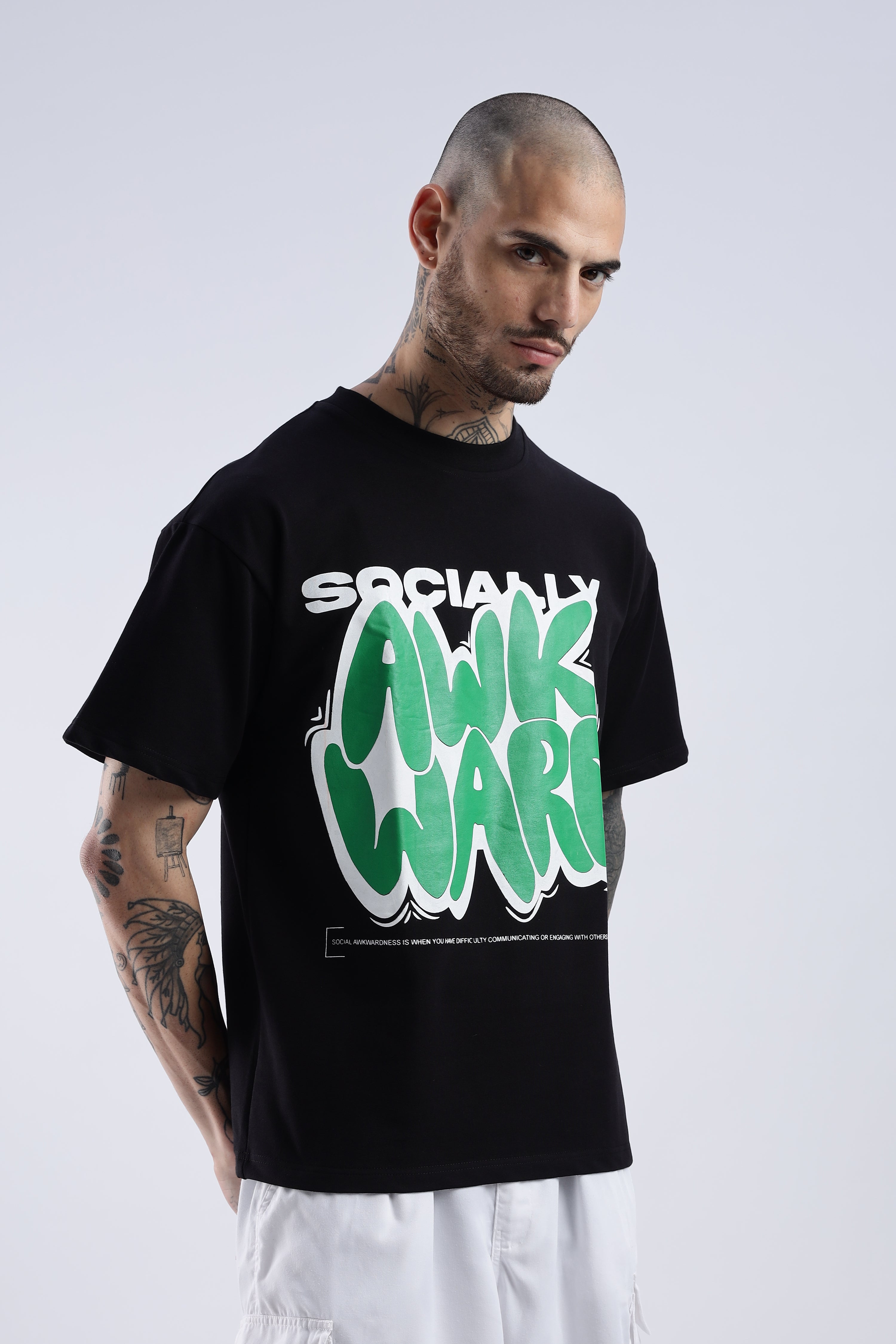 Socially Awkward Oversized Tee