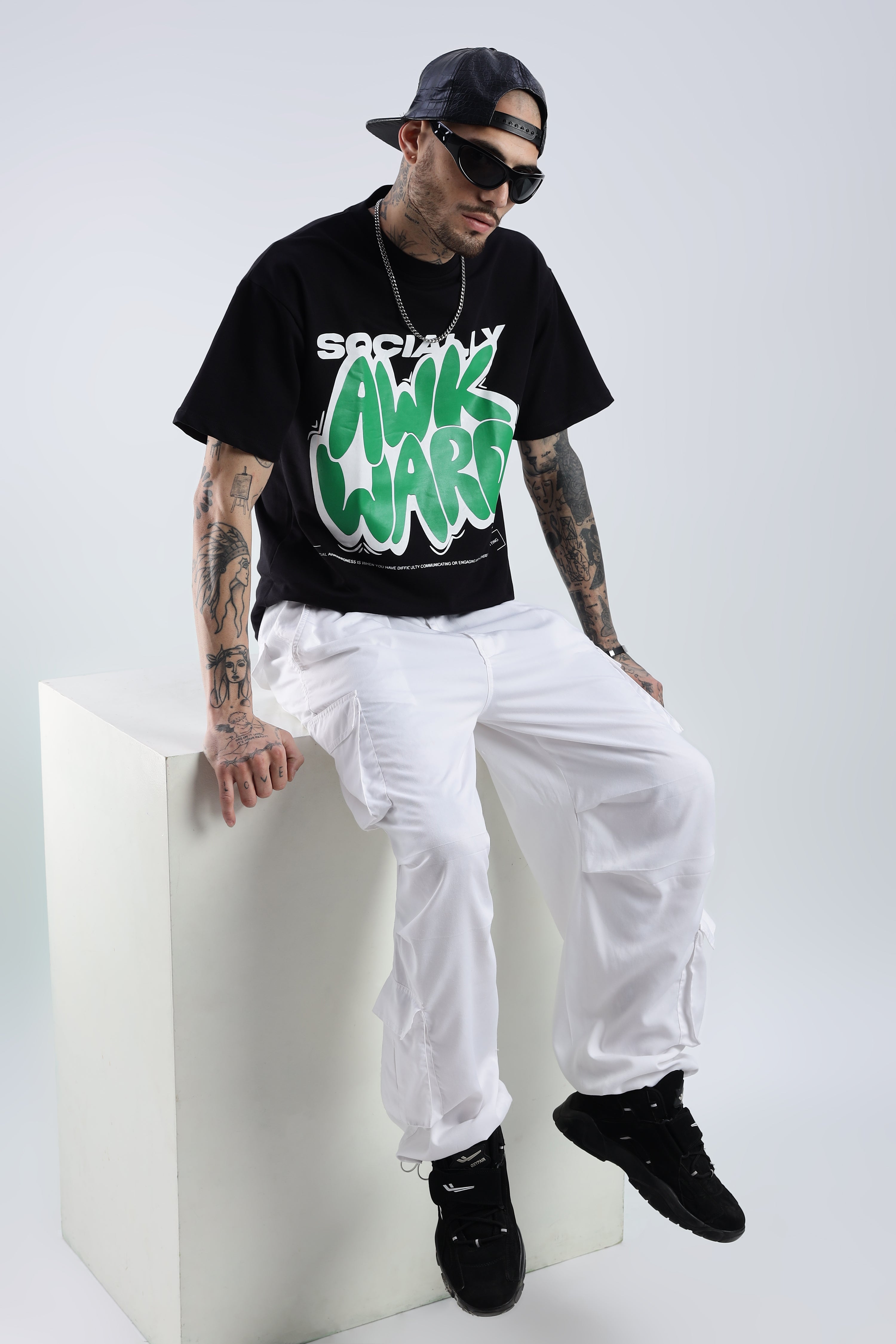 Socially Awkward Oversized Tee