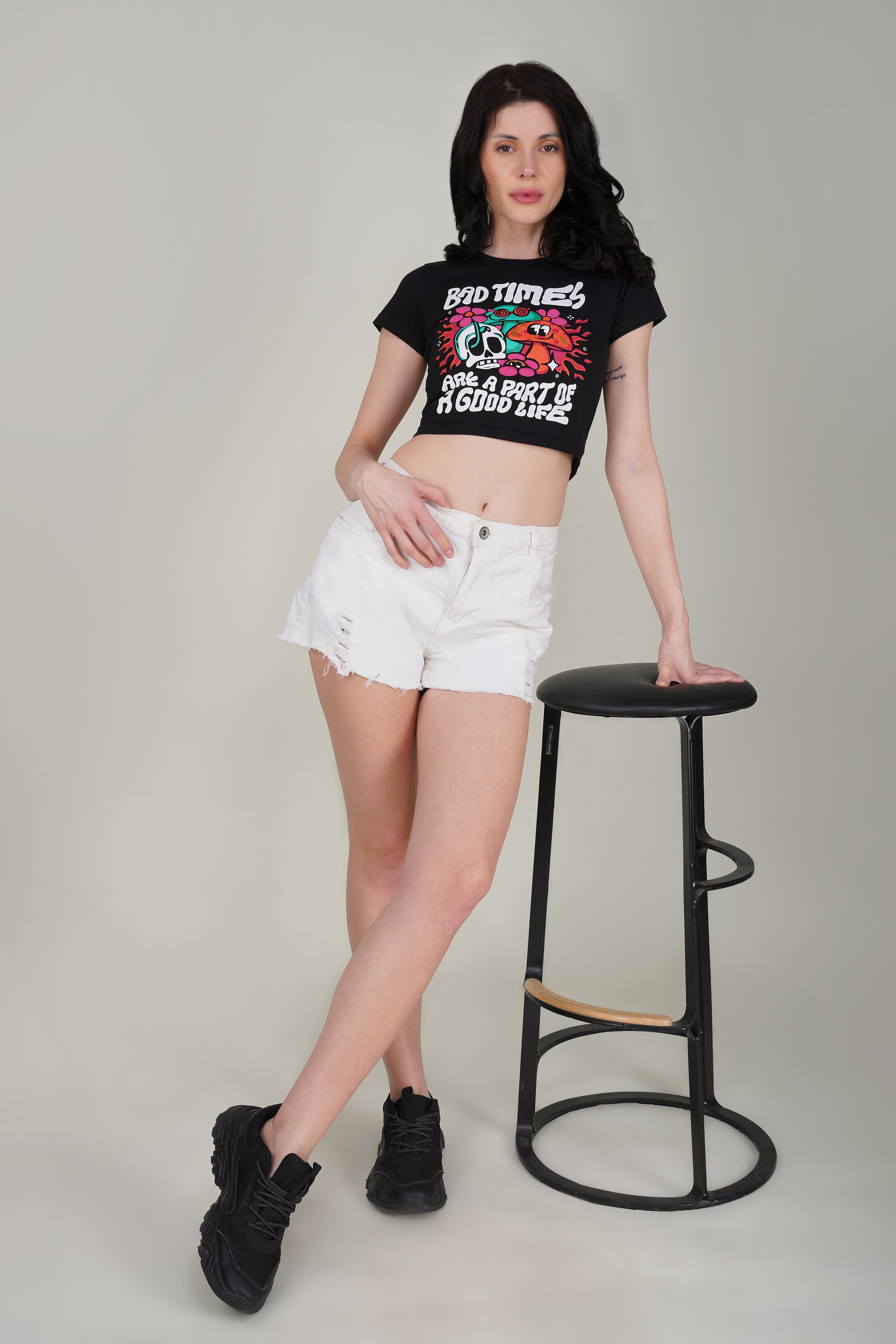 Bad Times Are a Part of a Good Life Baby Tee