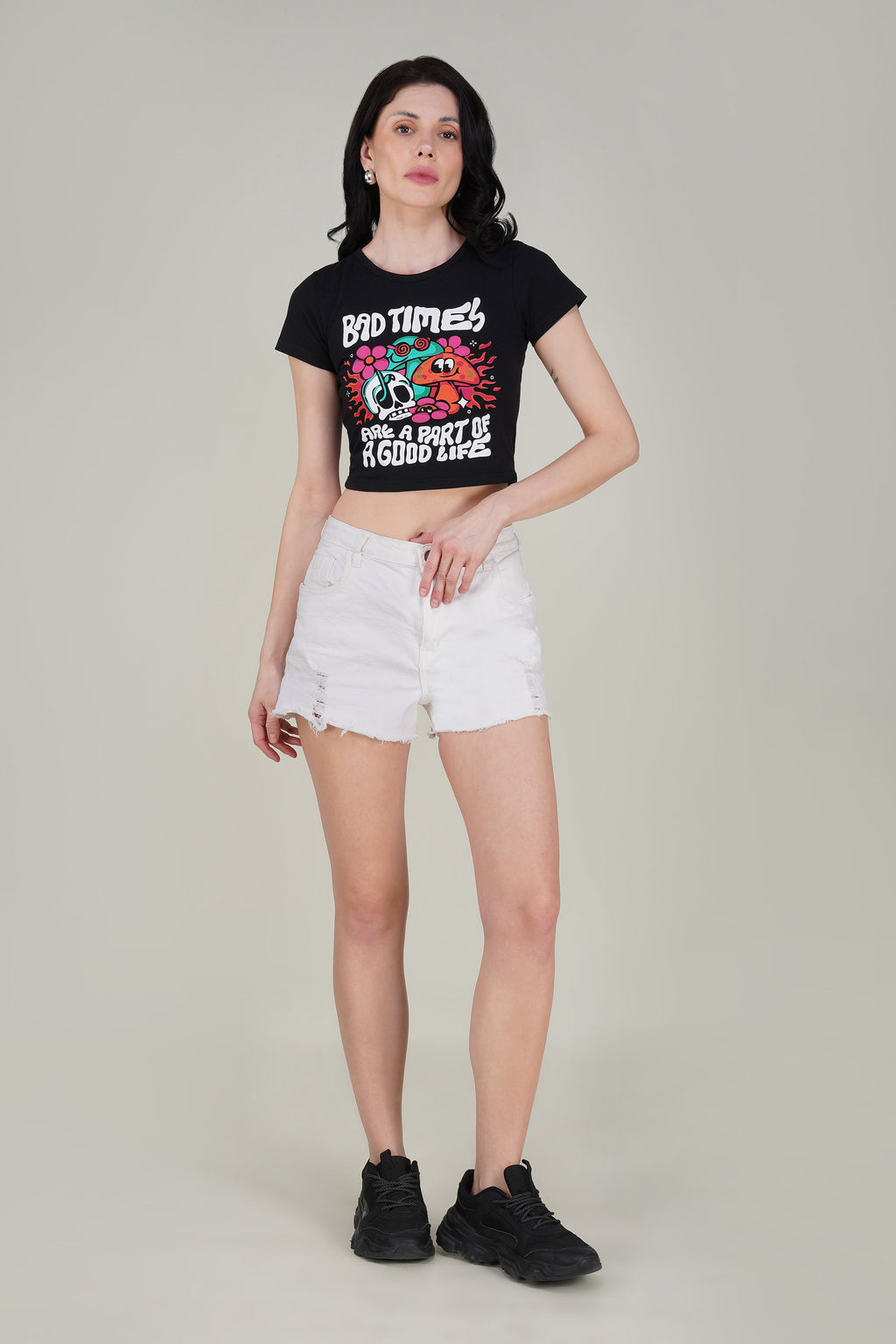 Bad Times Are a Part of a Good Life Baby Tee