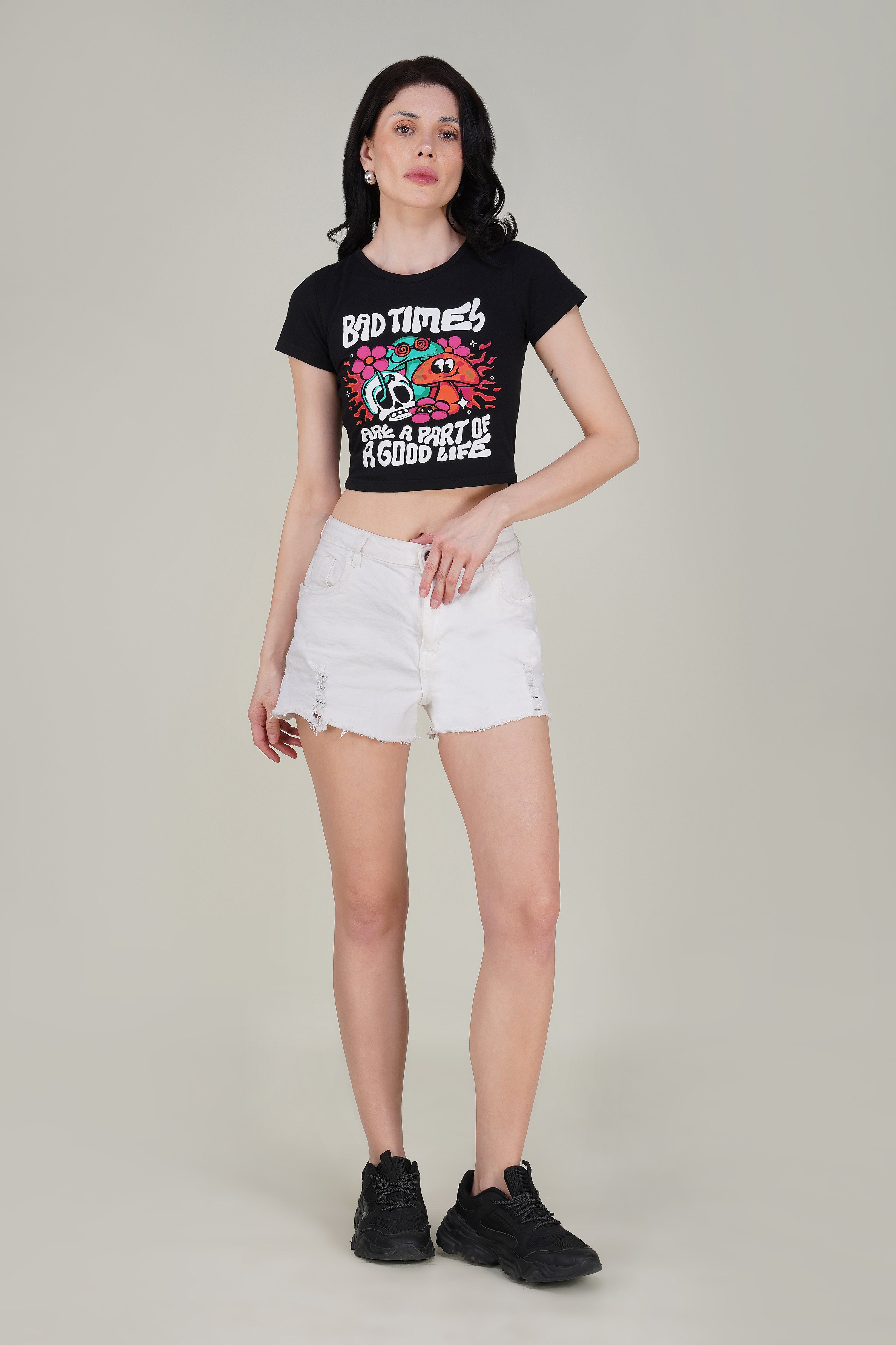 Bad Times Are a Part of a Good Life Baby Tee