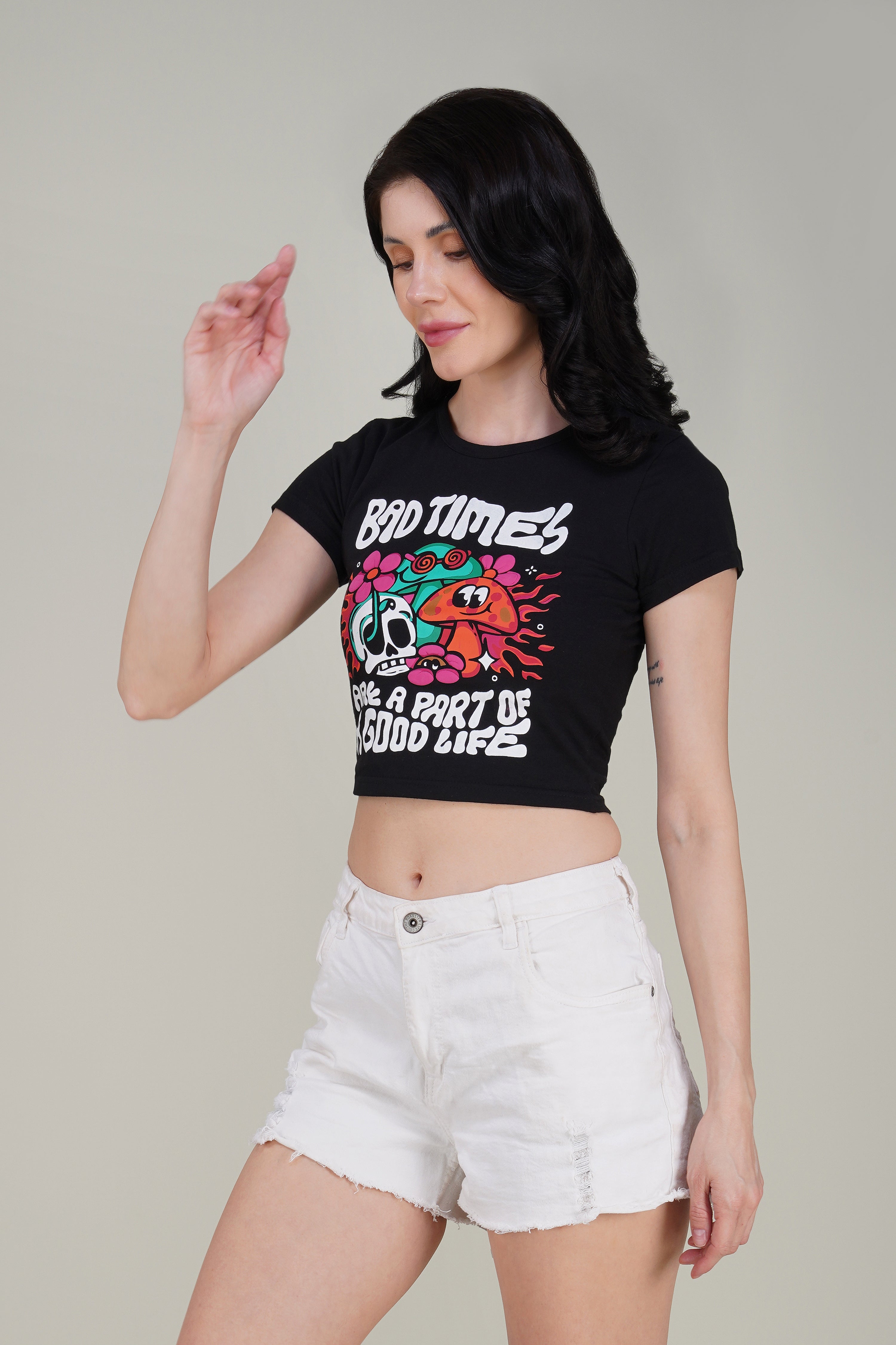 Bad Times Are a Part of a Good Life Baby Tee