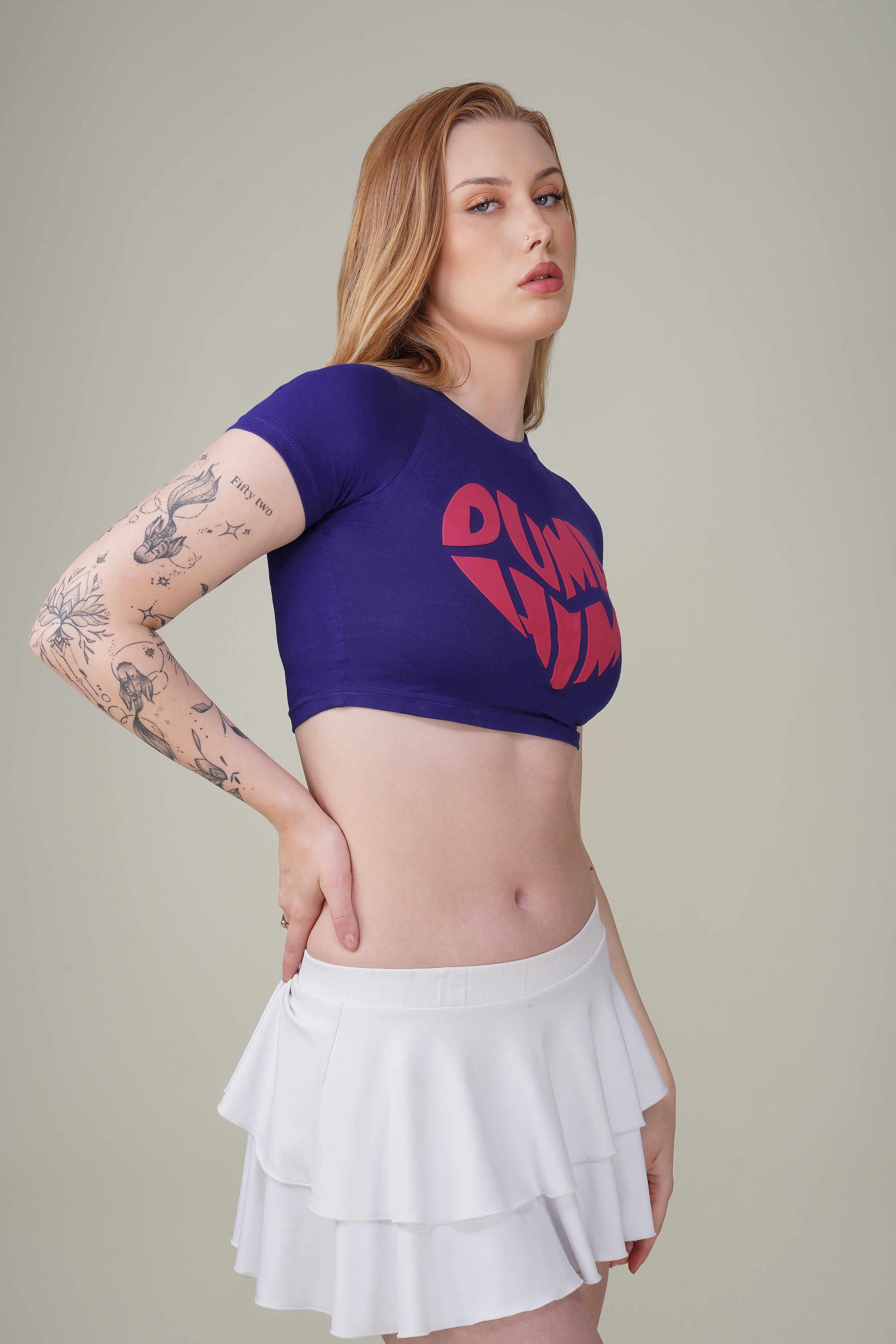 Dump him Raglan Baby Tee