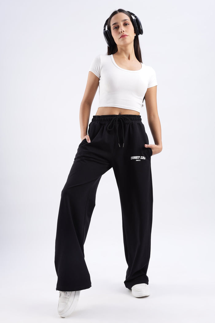 Funky Era Wide Leg Sweatpants
