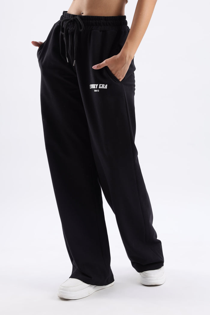 Funky Era Wide Leg Sweatpants