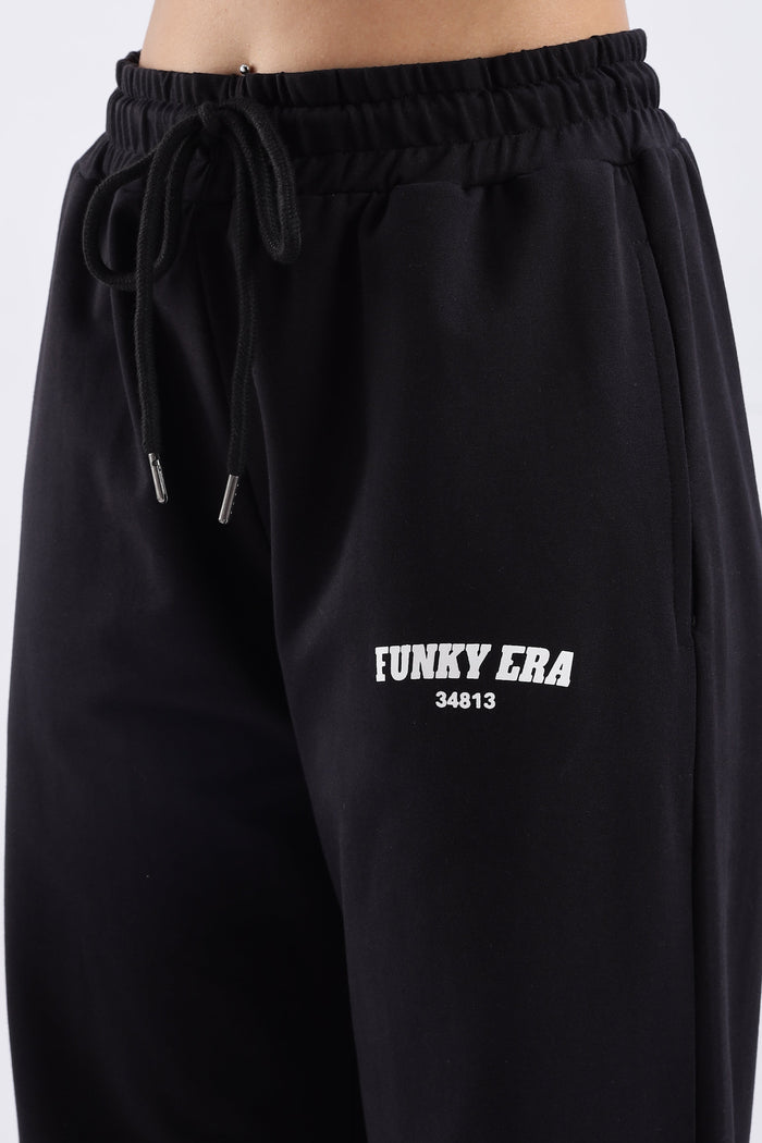 Funky Era Wide Leg Sweatpants