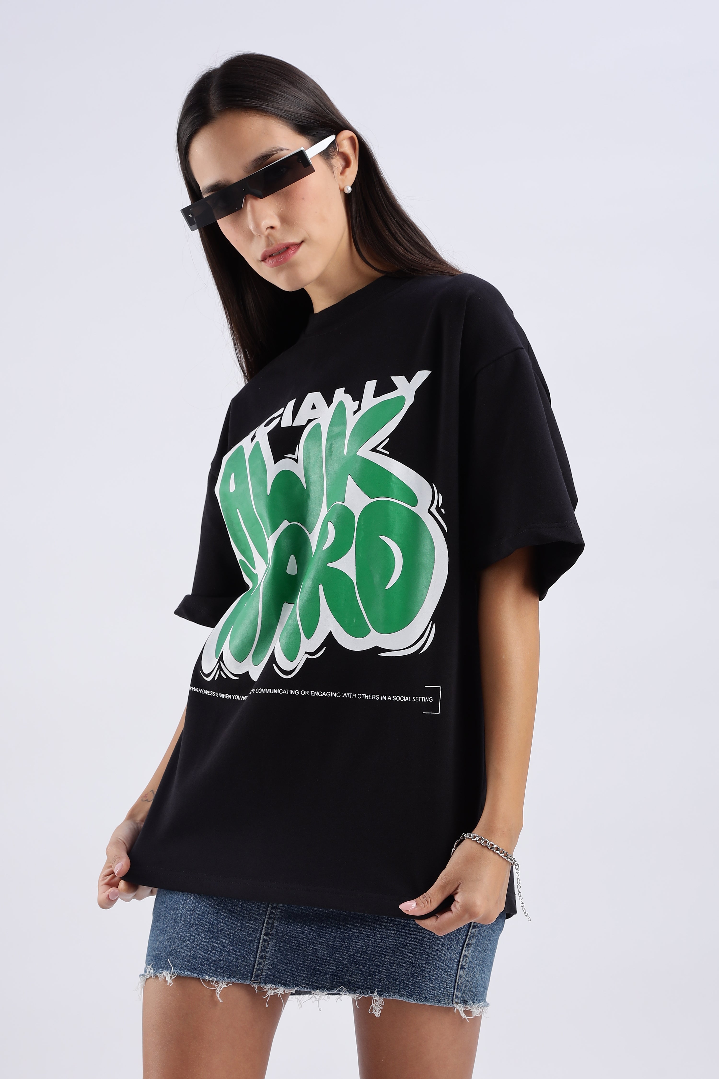 Socially Awkward Oversized Tee